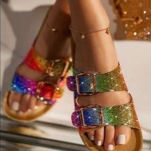 Rhinestone Slides